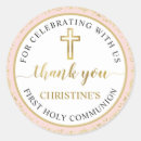 Search for christening pink stickers Communion