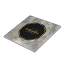 Search for black and gold marble tiles Monogrammed