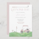 Search for golf par tee invitations Girl