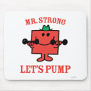 Search for work out mousepads Mr men show