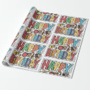 Search for instruments wrapping paper Birthday