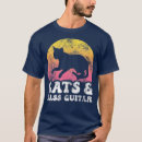 Search for cat playing guitar tshirts Musicians