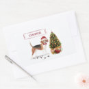 Search for beagle christmas stickers Funny