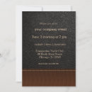 Search for faux leather invitations Party