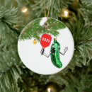 Search for pickle ball ornaments Funny