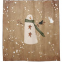 Search for snowman shower curtains Country