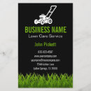 Search for yard business flyers Grass