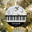 Search for music ornaments piano