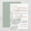 Search for luncheon bridal shower invitations Botanical