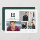 Search for monogram graduation invitations Elegant