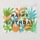 Search for recycled paper postcards Birthday