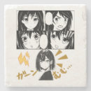 Recherche de manga dessous de verres Fille