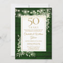 Search for emerald green wedding anniversary invitations Vow renewal