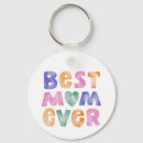 Search for best mom ever keychains Typography
