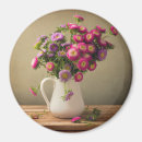 Recherche de vase bleu magnets Fleurs