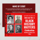 Search for black history month invitations Black lives matter