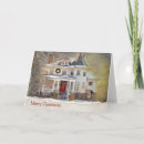 Search for victorian house christmas cards Winter