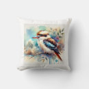 Search for australian bird pillows Kookaburra