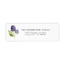 Search for blackberry return address labels Watercolor