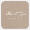 Search for brown kraft wedding stickers Elegant