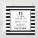Search for black and white stripes baby shower invitations Cute