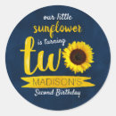 Search for blue sunflower stickers Summer