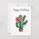 Search for cactus birthday cards Succulent
