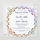Search for colourful engagement party invitations Chic