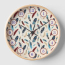 Search for native american clocks Feathers