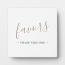 Search for bridal shower favor signs Please take one