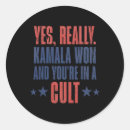 Search for trump won stickers America