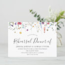 Search for colourful rehearsal dinner invitations Bold