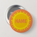 Search for sun orange buttons Modern