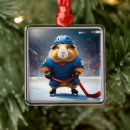 Search for ice hockey ornaments Funny