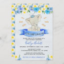 Search for stylish baby boy shower invitations Little peanut