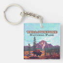Search for wyoming square keychains Yellowstone