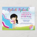Recherche de glissement de fille Fête d'anniversaire de toboggans