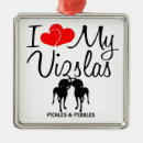 Search for vizsla ornaments Dogs