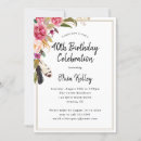 Search for virtual birthday invitations Boho