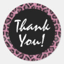Search for leopard print thank you stickers Glam