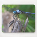 Search for flying bugs mousepads Blue