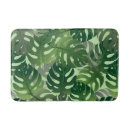 Search for green leaves bath mats Palm leaf