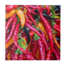 Recherche de poivrons rouges carreaux Chaud