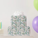 Search for blue floral wrapping paper Bridal shower