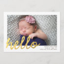 Recherche de hello invitations Bébé