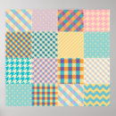 Search for patchwork posters Illustration