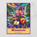 Recherche de monticule cartes postales Wisconsin