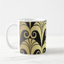 Search for vintage art deco mugs Black