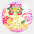 Search for hippie style stickers Flower power