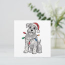 Search for miniature schnauzer christmas cards Snow